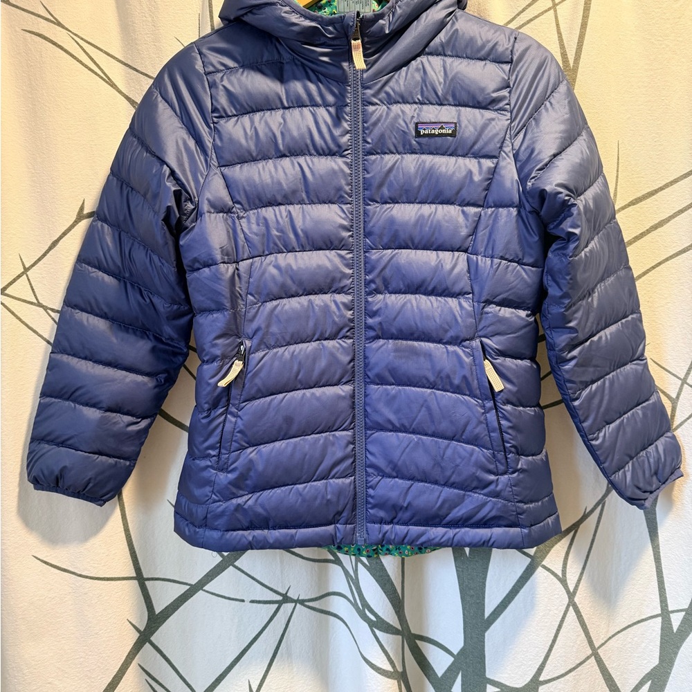 Patagonia Periwinkle Reversible  Quilted Jacket
